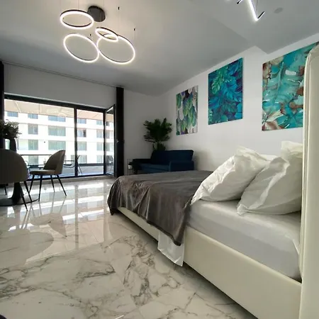 Eva Del Mar - Sea View - Parcare Privata Inclusa Apartman *